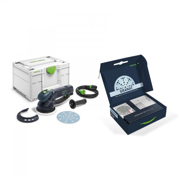 Slip - & Polermaskin FESTOOL RO150 FEQ GR-Set